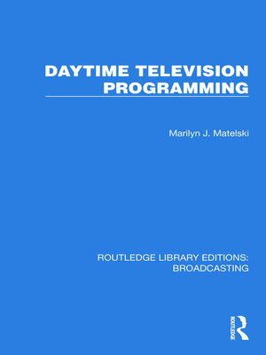 cover image of Daytime Television Programming